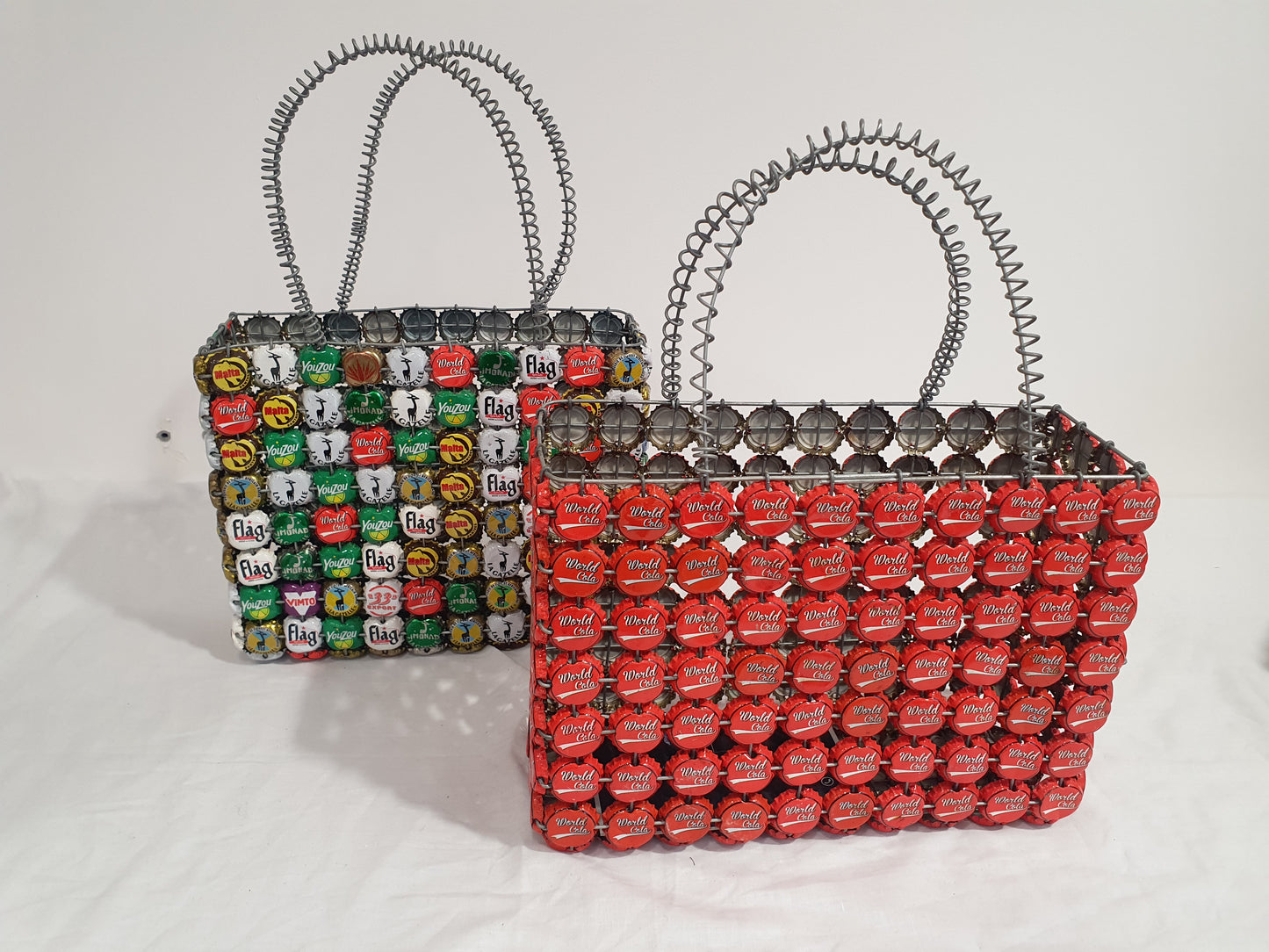 Sac artisanal en capsules recyclées – Éco-responsable